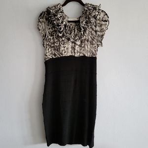 Ruffle Bodycon Dress